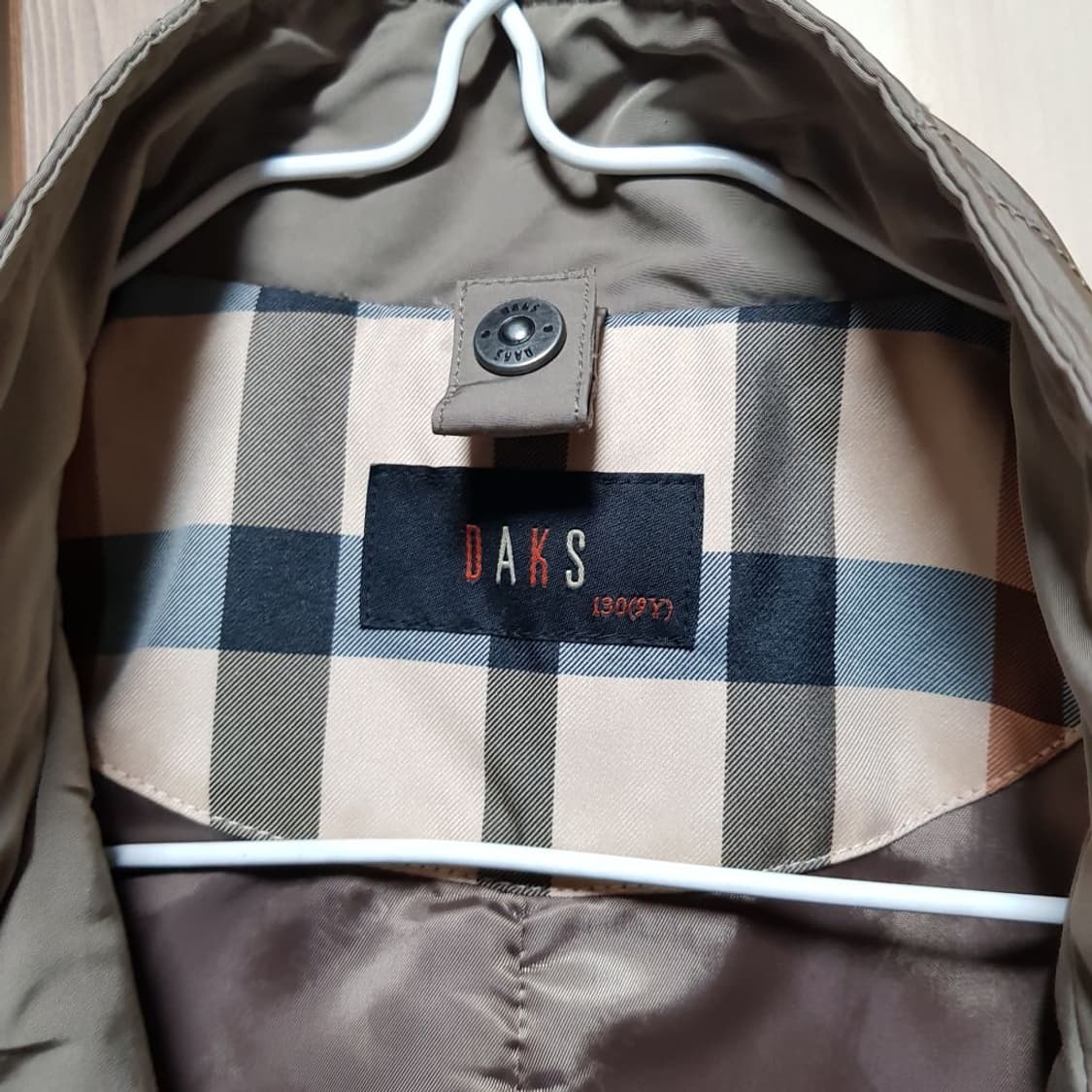 130-9세전후 / 닥스 /주니어 봄 가을 하프자켓/2열 상품이미지2