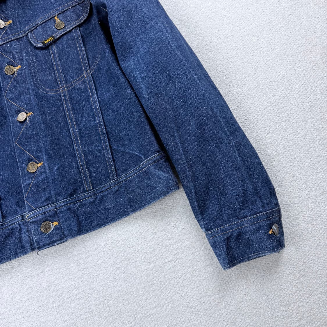 70s Lee 220j 데님 자켓 (made in belgium) 상품이미지4