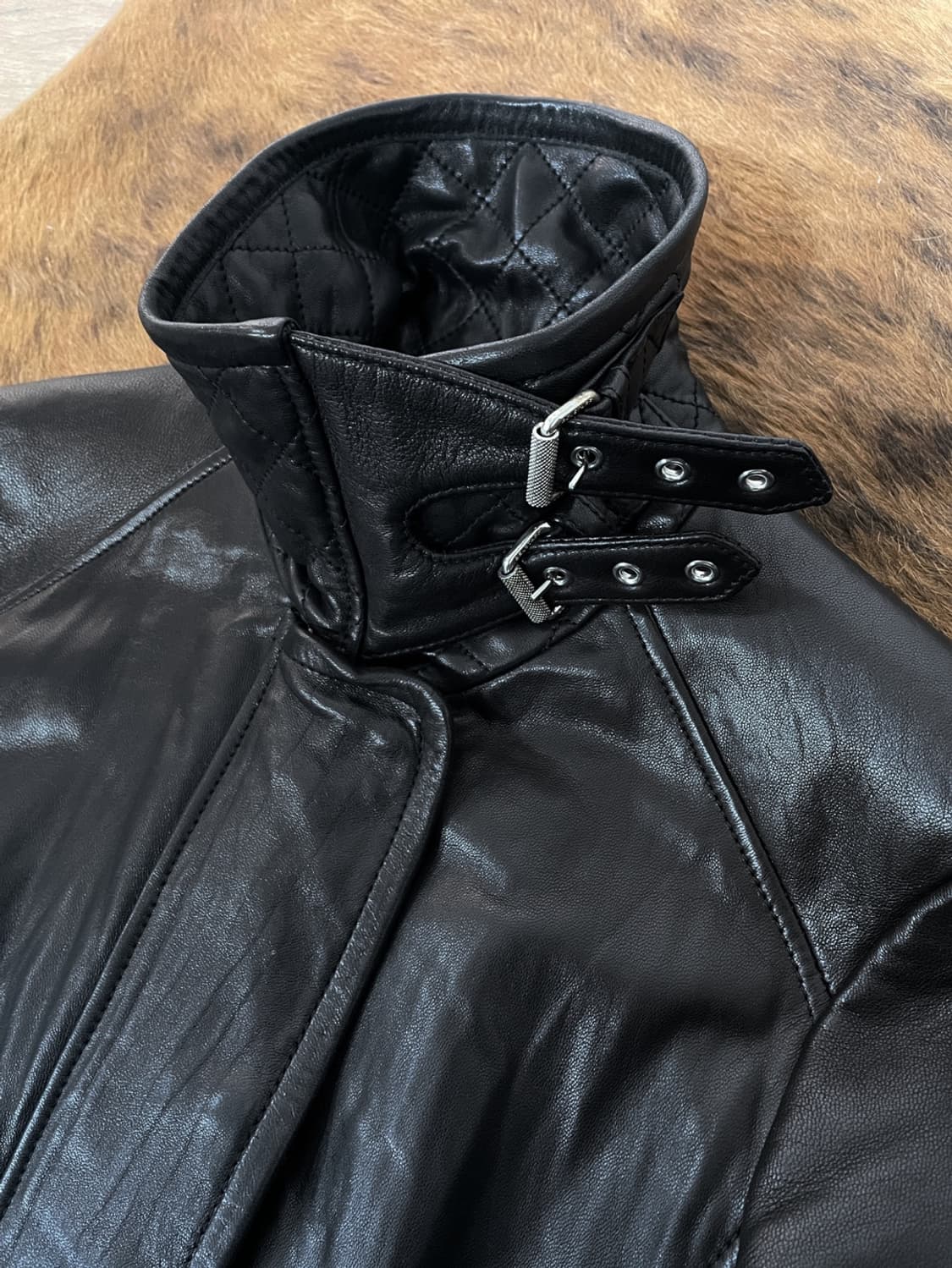 벨스타프 양가죽 라이더 자켓  상품이미지4