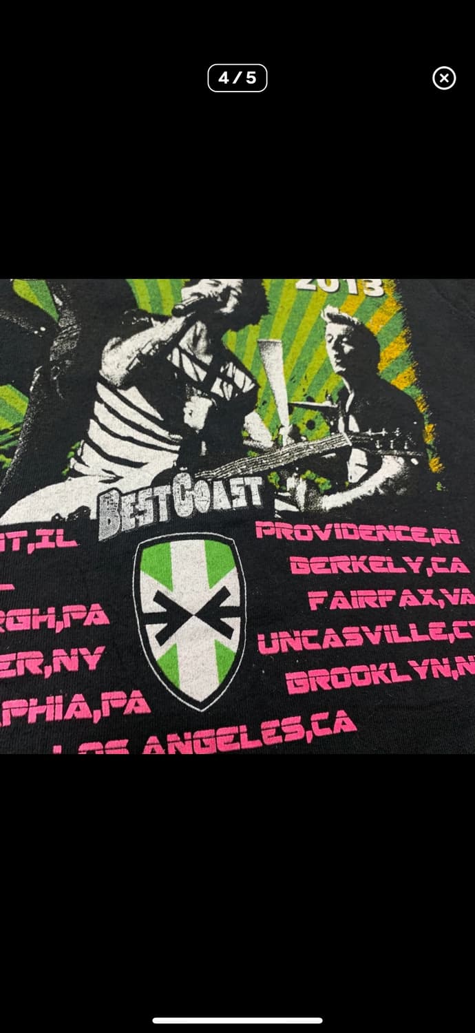 S)Greenday 그린데이 티셔츠 상품이미지4
