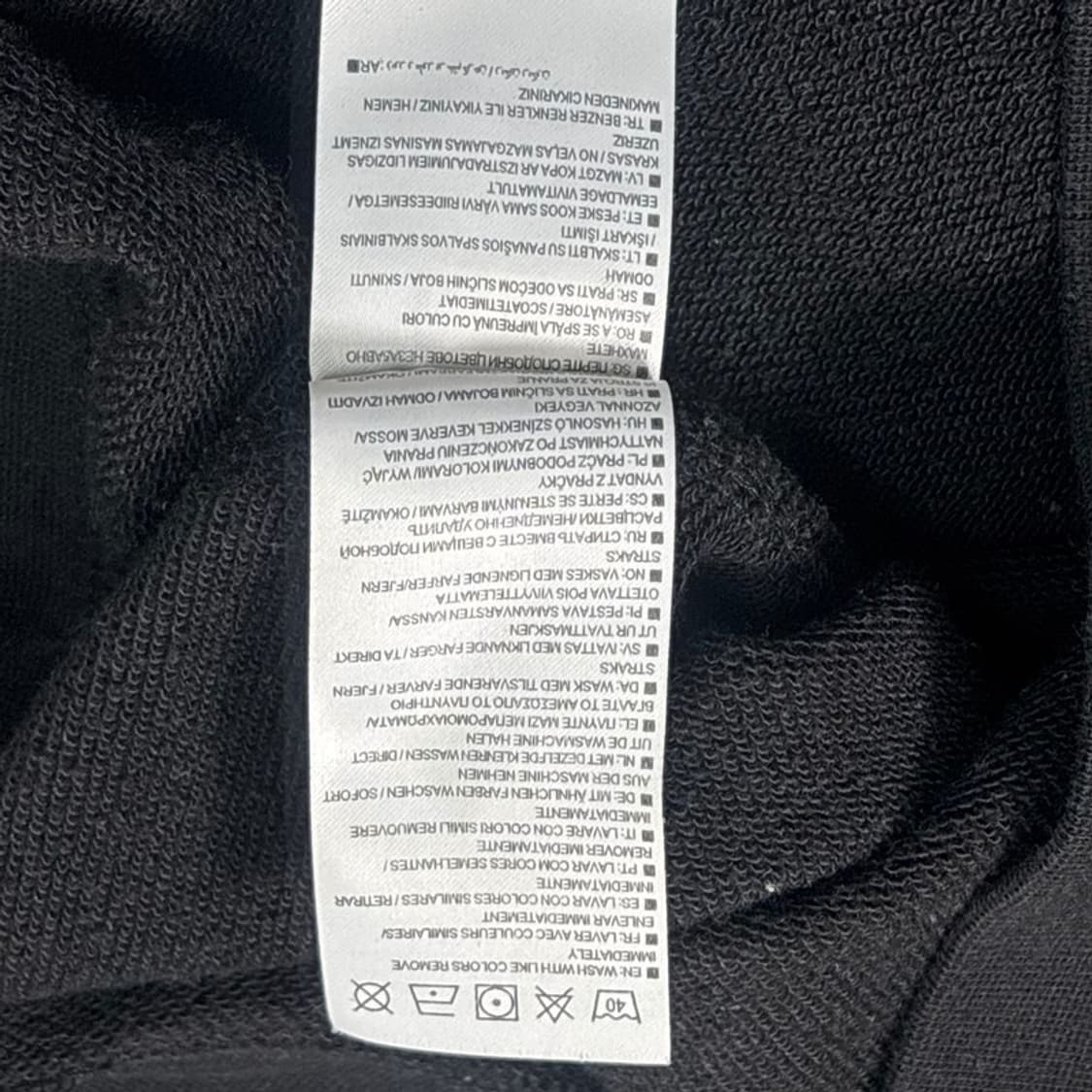 NIKE 파크 스우시 스웻셔츠 블랙 M 상품이미지6