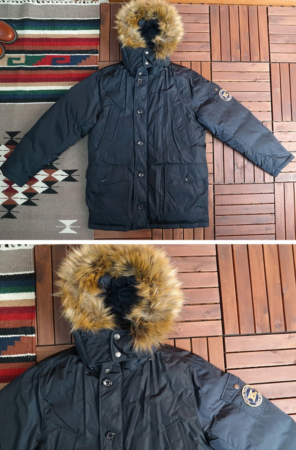 일본판 KENT IN TRADITION 후드 다운파카 상품이미지2