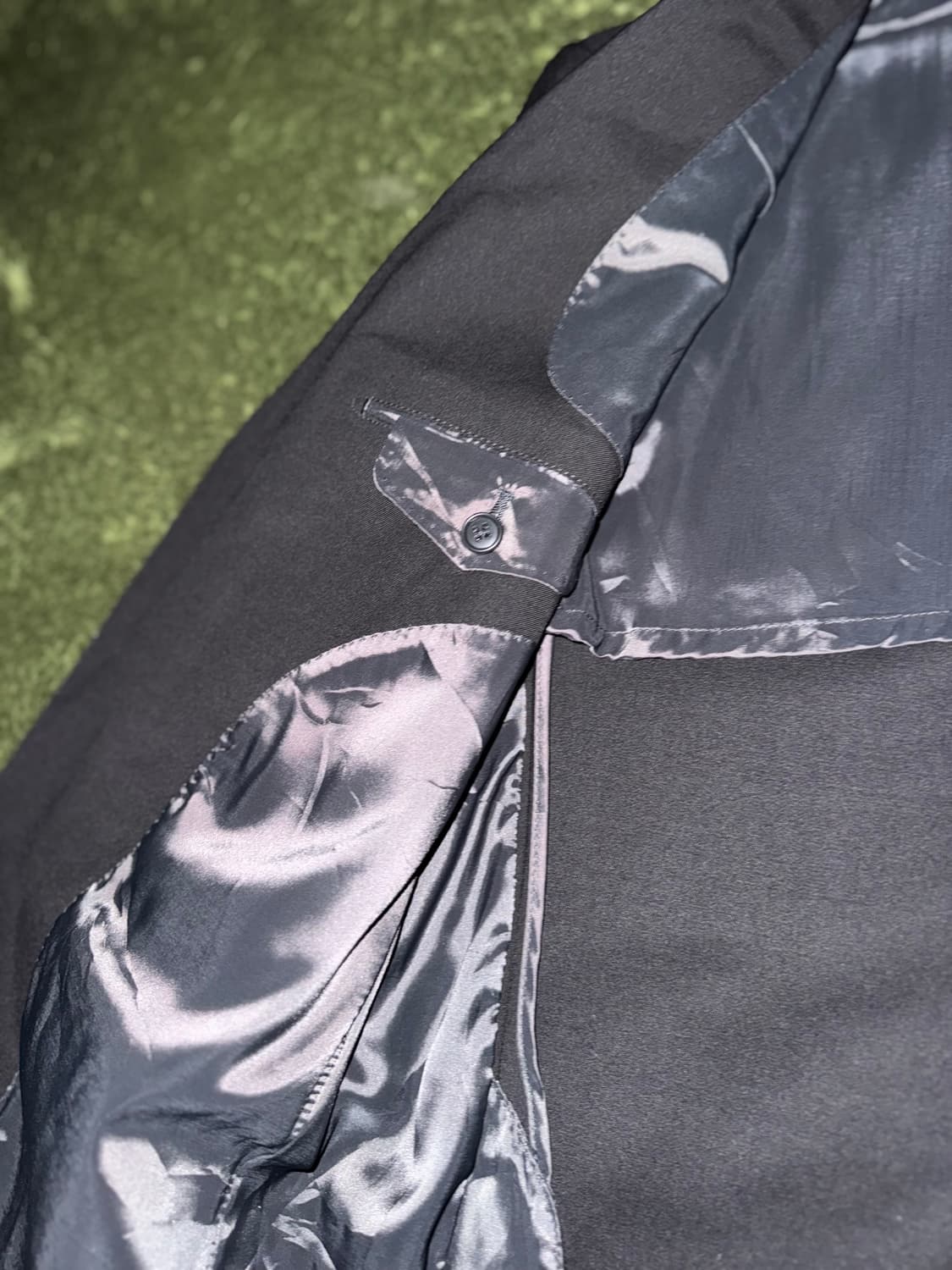 칸사이 야마모토 옴므 클래식 핏 블레이저 자켓 블랙 상품이미지5