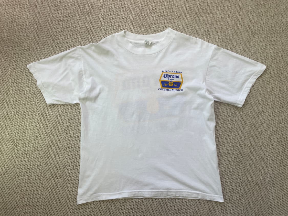 Vintage Bear Corona Extra tour T-shirt  상품이미지6