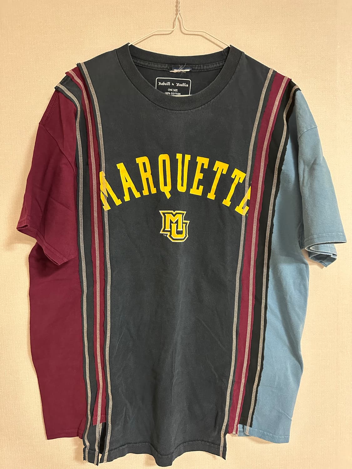 Rebuild by Needles Marquette 리메이크 티셔츠 (탭 상품이미지1