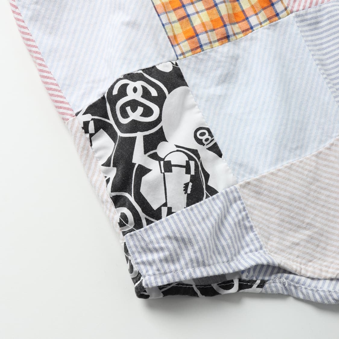 스투시 STUSSY Patchwork S/S Shirt 상품이미지9