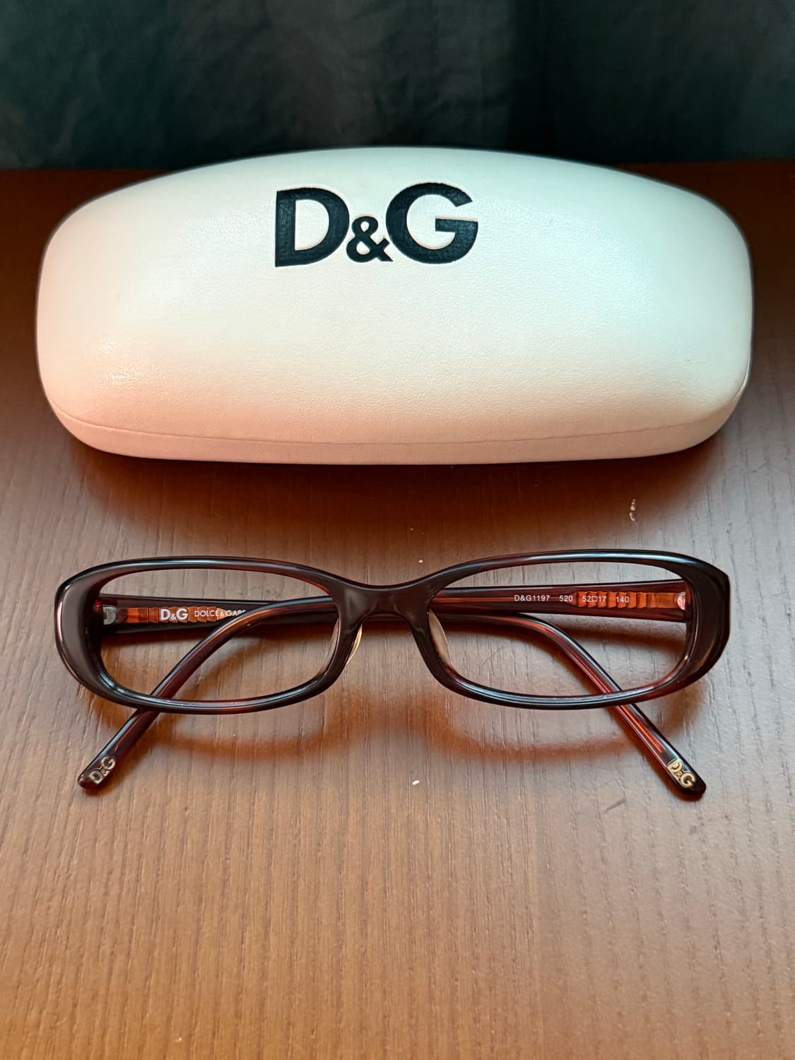 D&G 브라운 테 안경 상품이미지2