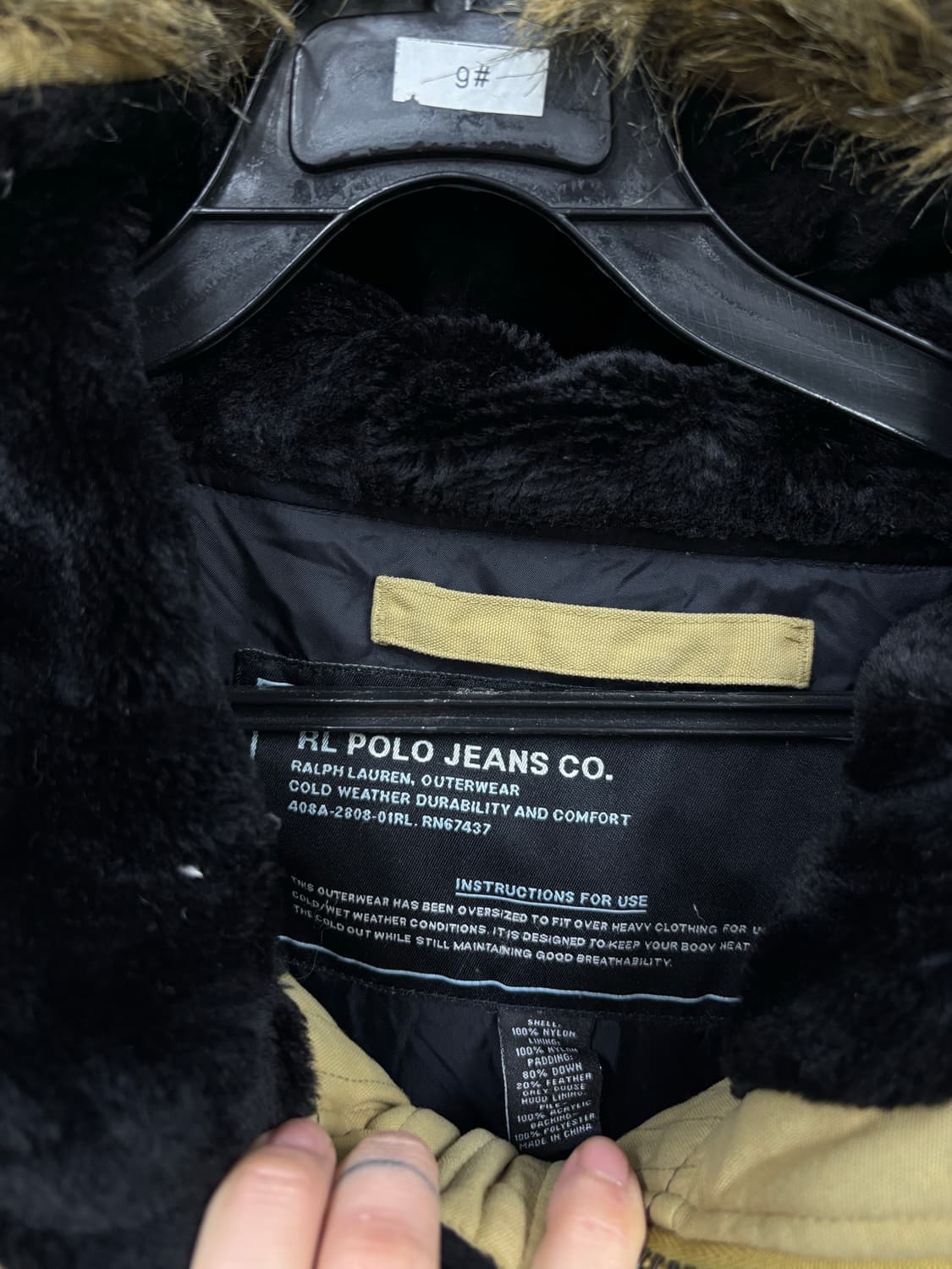 폴로진스 개파카 다운패딩 상품이미지5