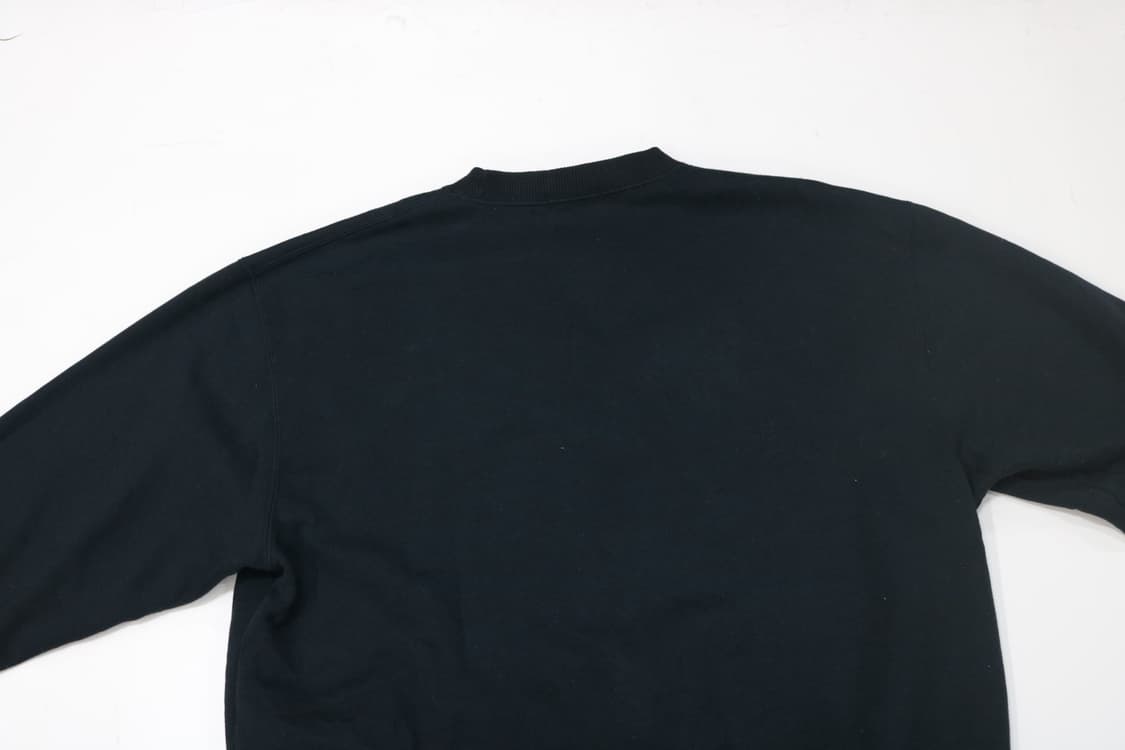 AIRWALK 에어워크 빈티지 미니 로고 자수 블랙 맨투맨 (3L) 상품이미지8