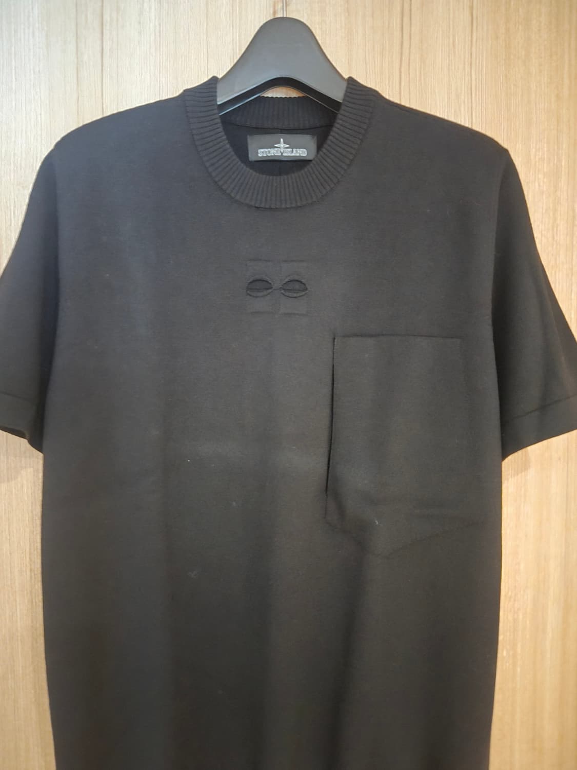 매장판]스톤아일랜드 와펜 자수 포켓 니트 / 100-105 상품이미지1