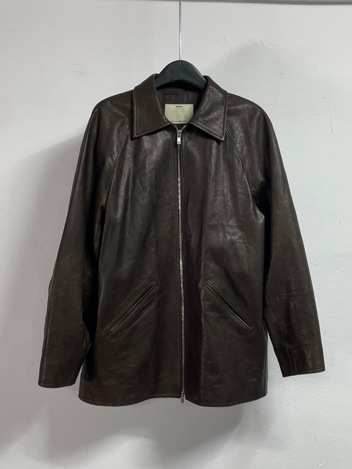 포터리 우먼스 램스킨 레더 오바사이즈드 자켓 (on.369) 상품이미지2