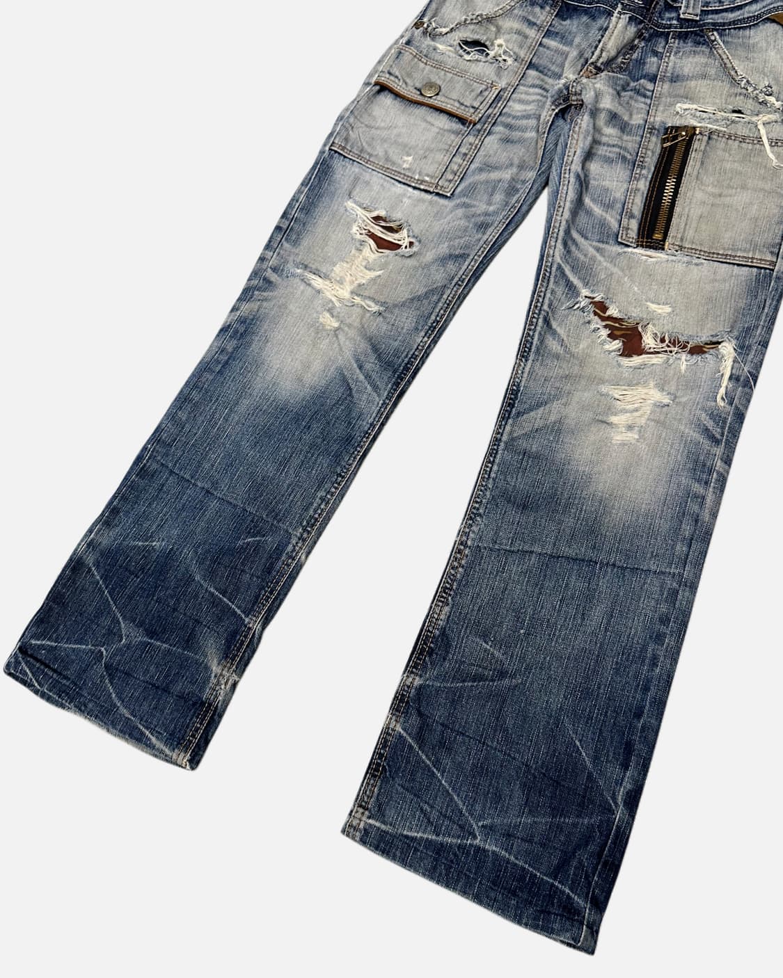 aging fade damage jean 상품이미지4