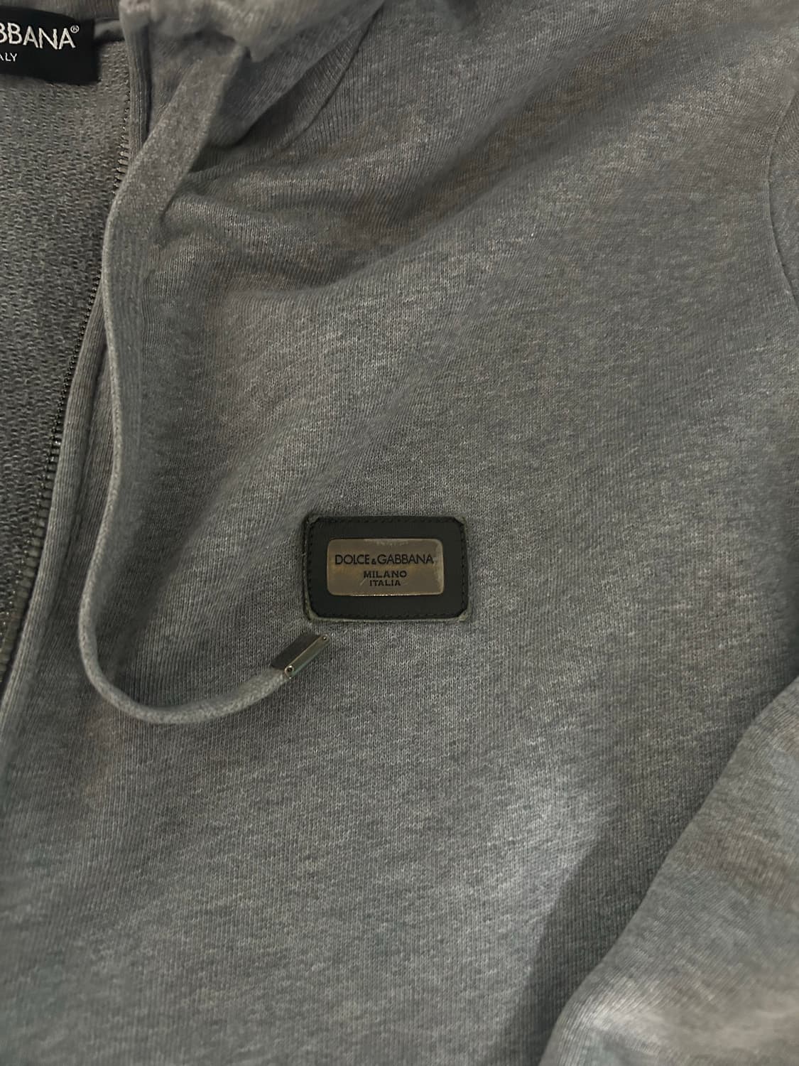 돌체앤가바나 플레이트 후드집업 상품이미지2