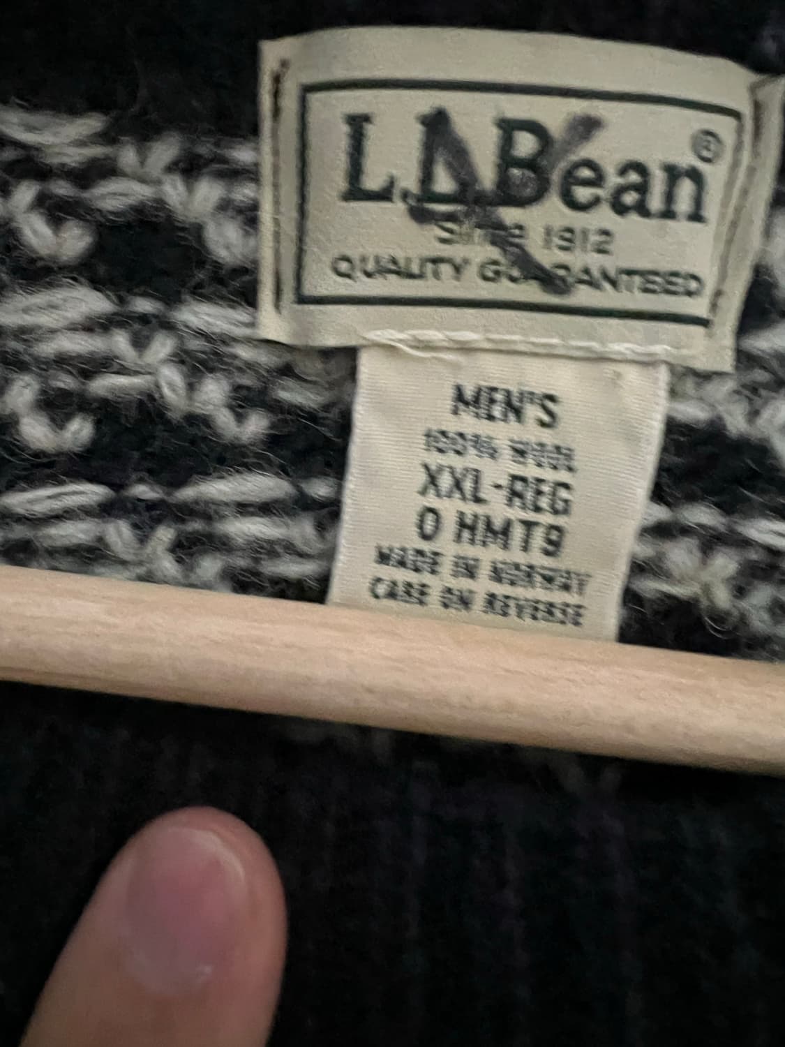 LL Bean 버드아이 스웨터 상품이미지2