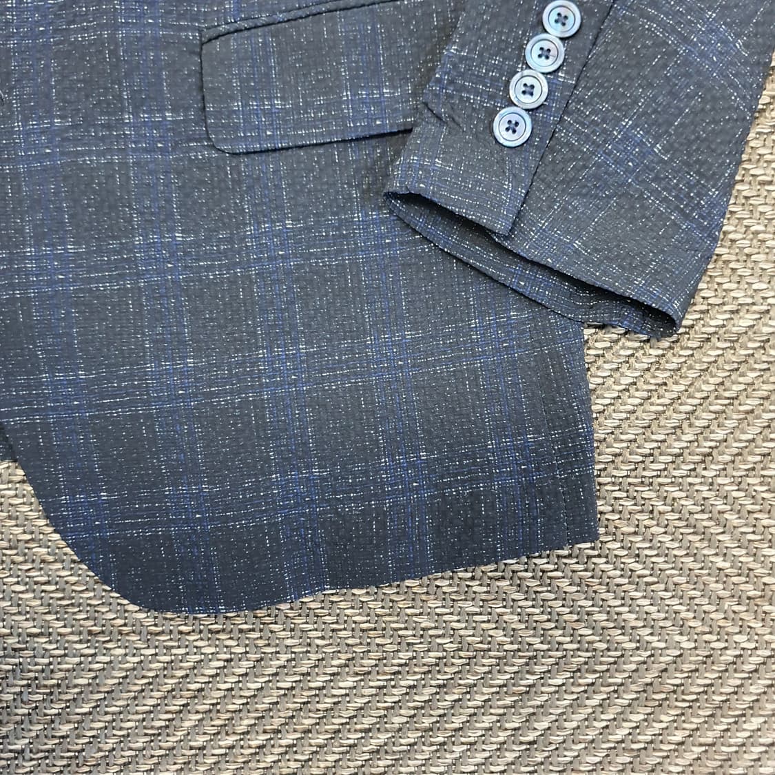 미착용 SIEG 지이크 시어스커 블레이저 자켓 남자105 상품이미지4