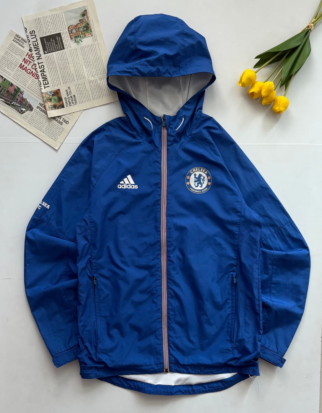 adidas 아디다스 첼시 FC 윈드브레이커 상품이미지2
