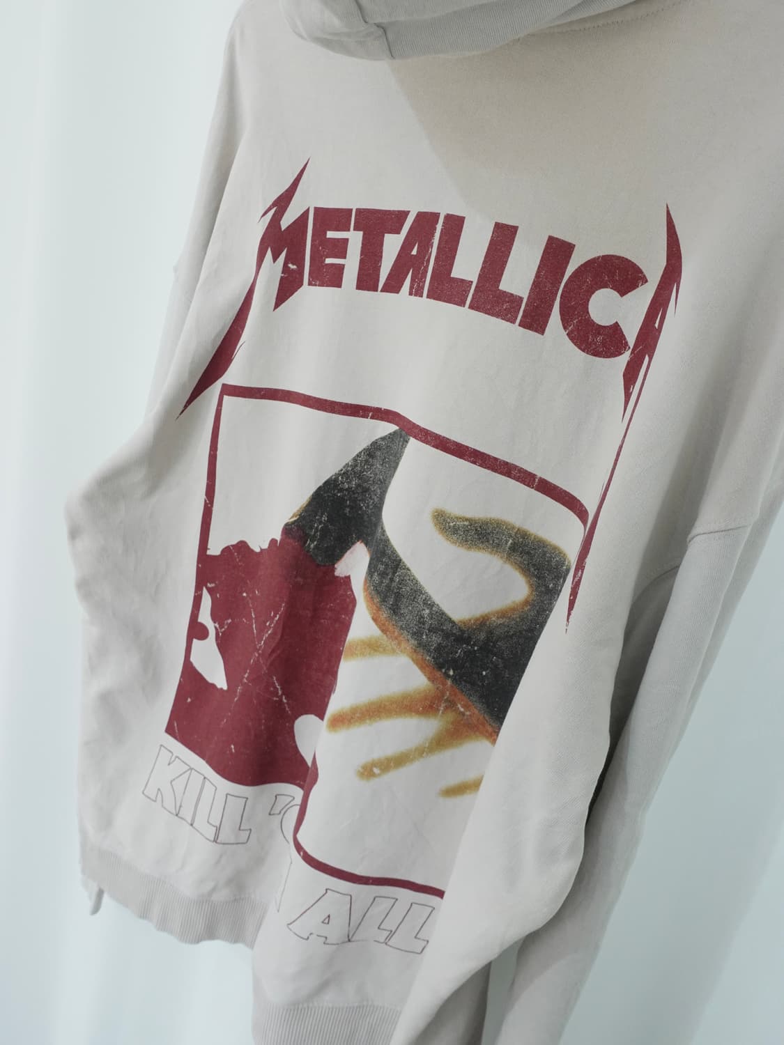 H/M & METALLICA hoodie 상품이미지1
