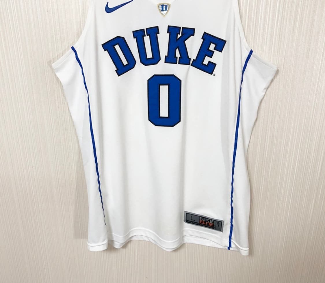 NCAA 나이키 듀크대학교 농구유니폼/져지 L #0 제이슨 테이텀 상품이미지3