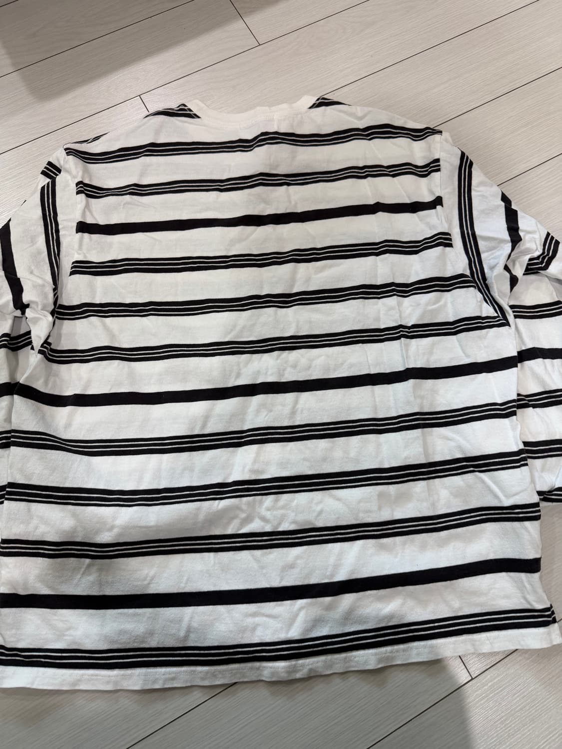 언유즈드 롱슬리브 보더 티 4사이즈 상품이미지3