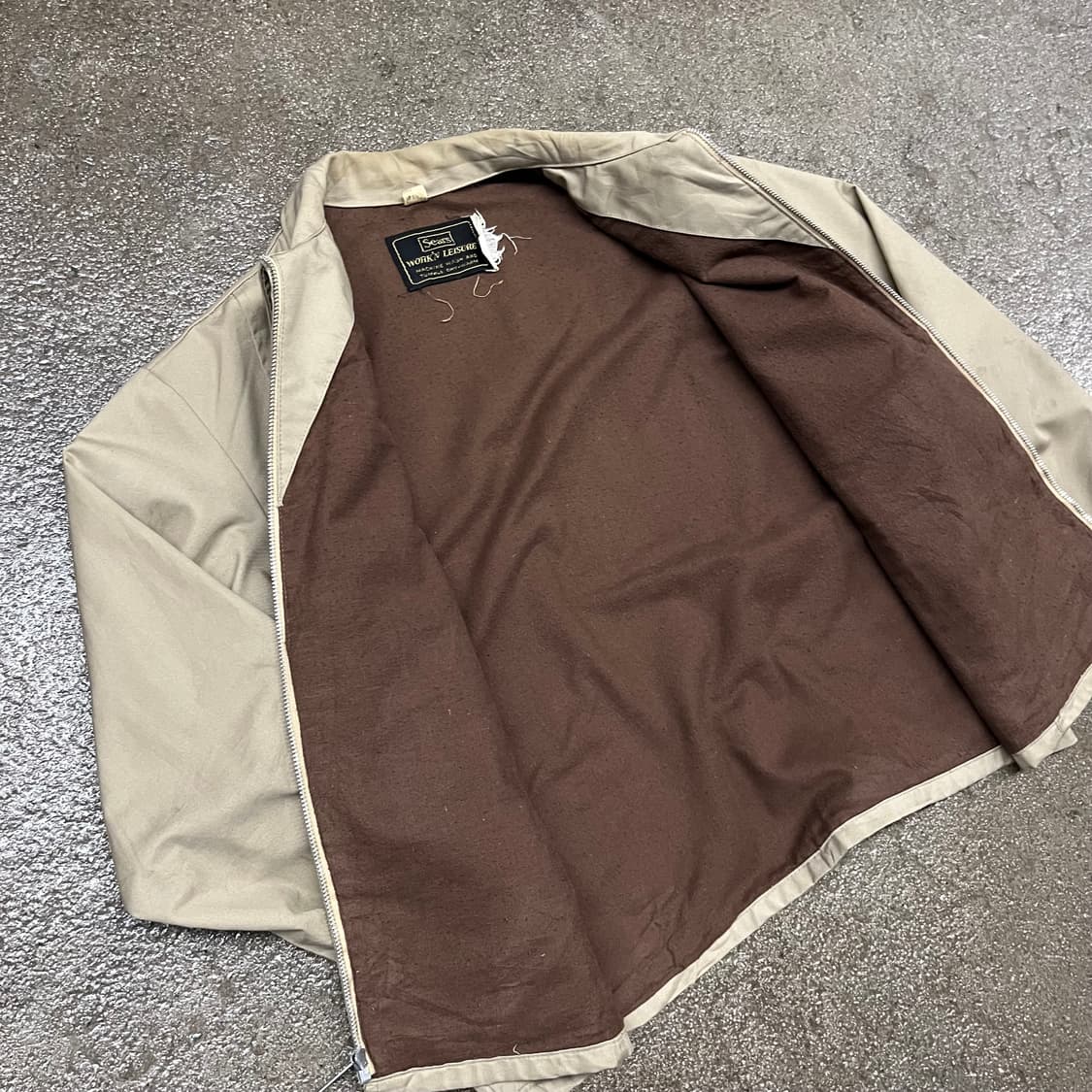 70s Sears 메카닉 워크 자켓 (105-110) 상품이미지4