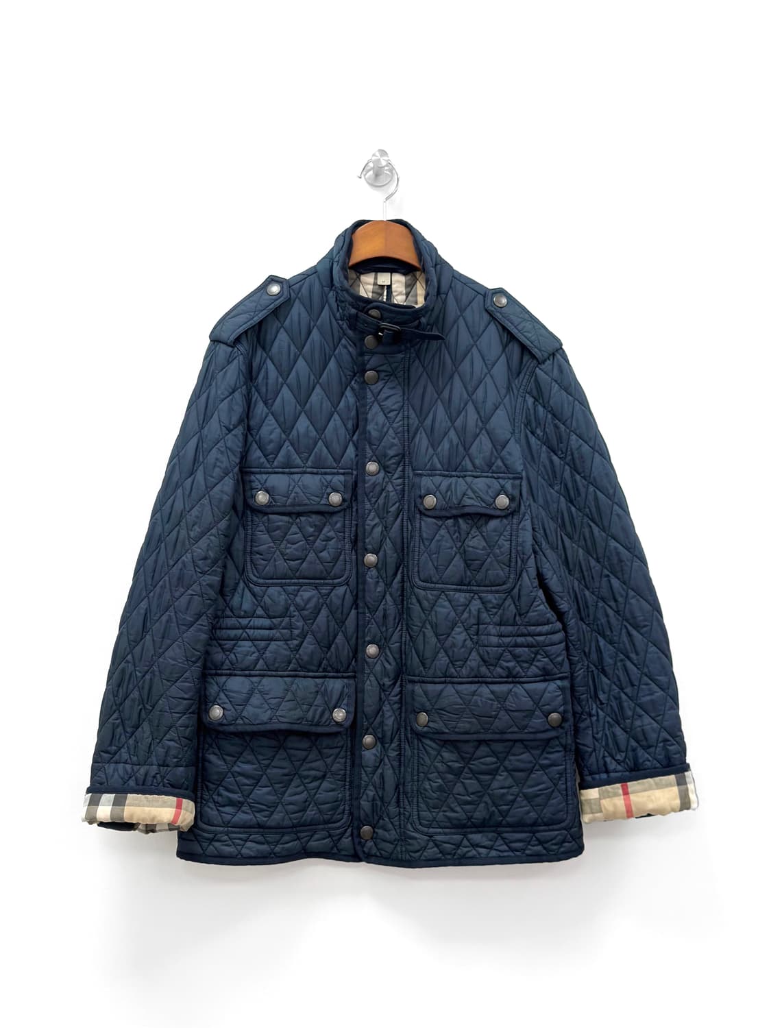 Burberry Brit Navy Quilted Jacket 상품이미지1