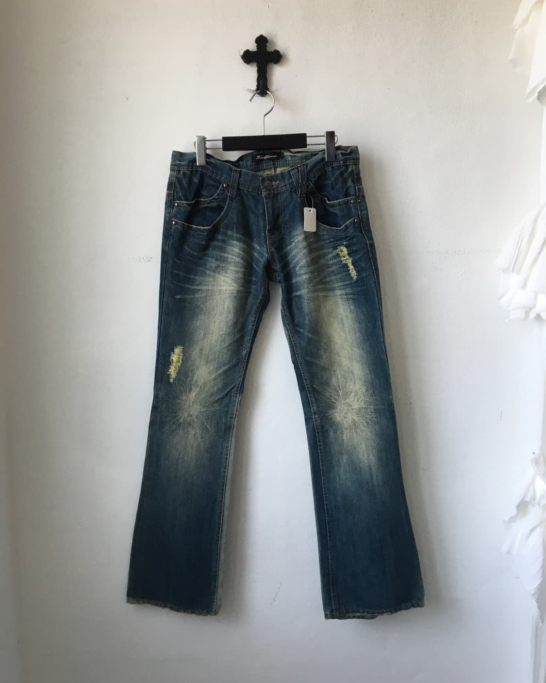 Washing denim pants 상품이미지1