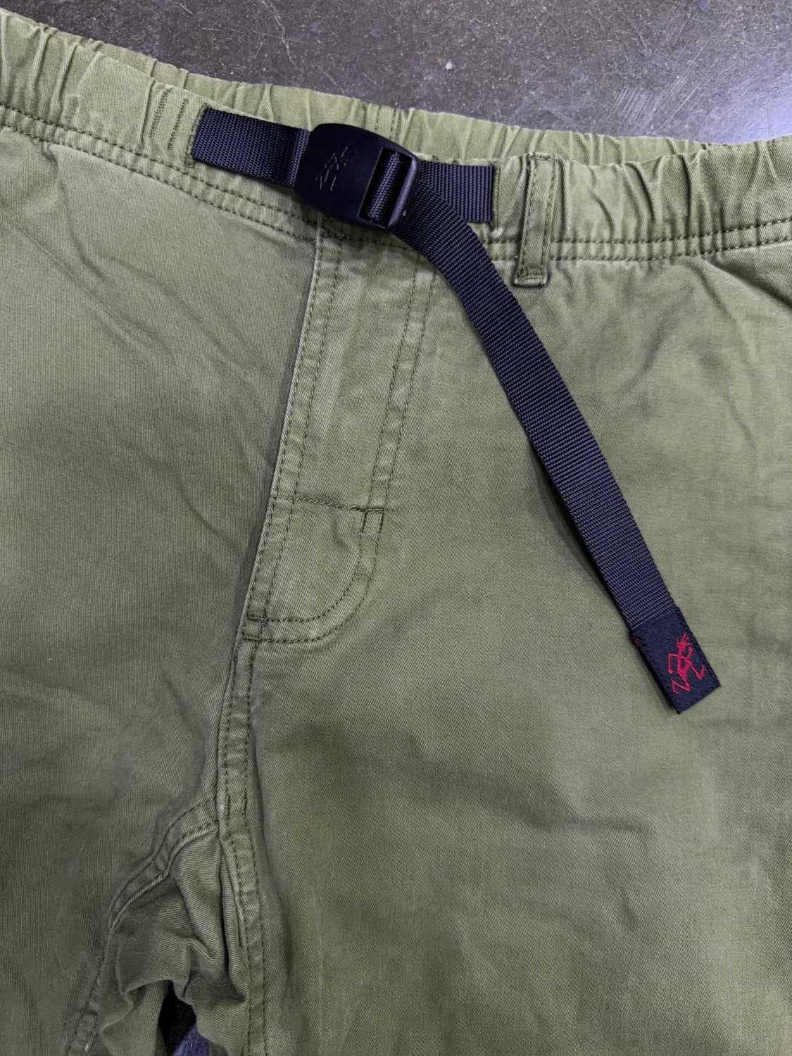 그라미치 NN 워싱 팬츠 0816 올리브 S 상품이미지4