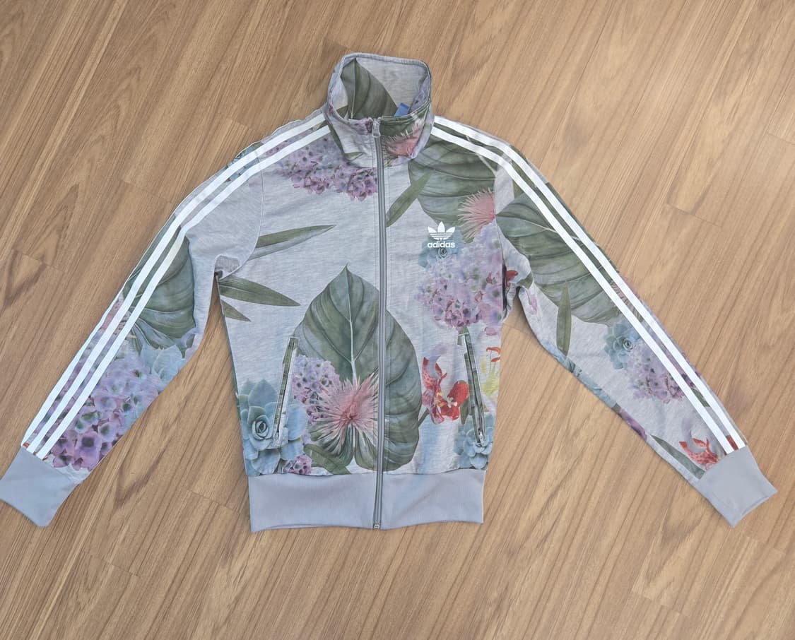 아디다스 플라워 프린팅 트랙탑 여성 상품이미지1