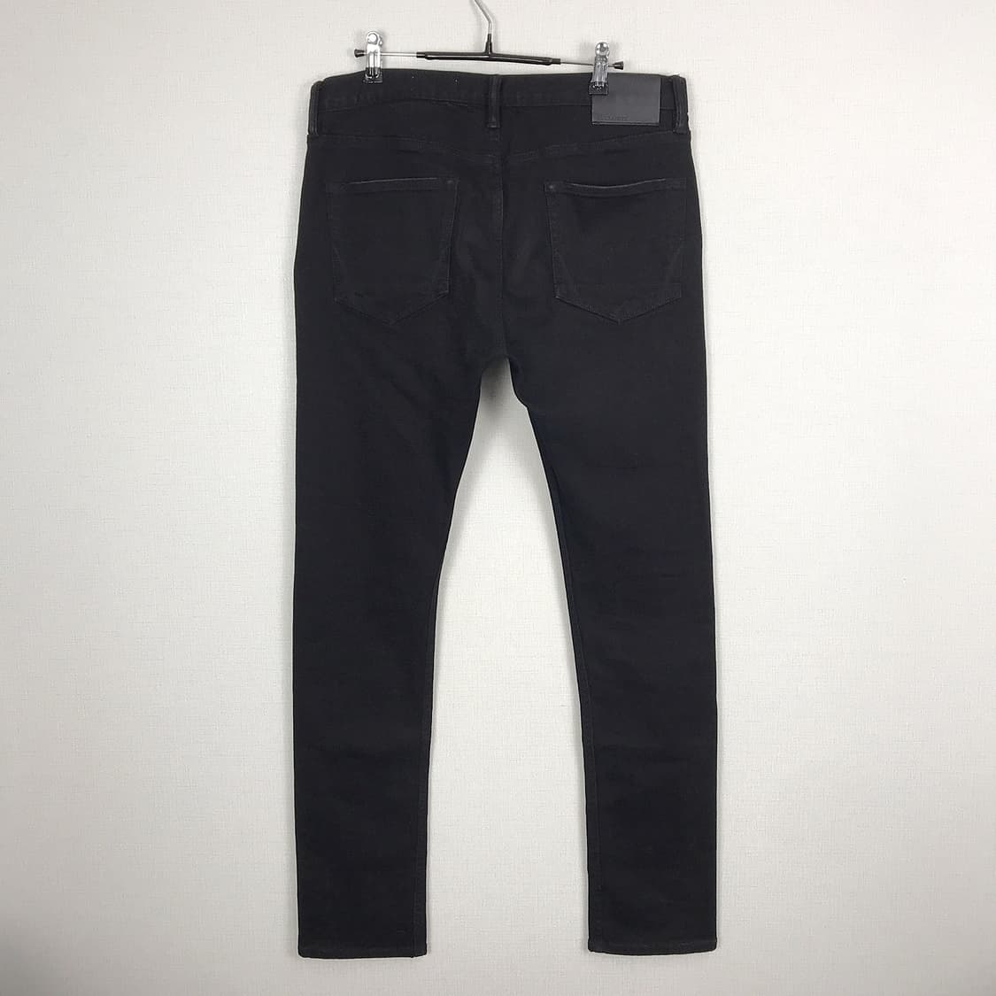 올세인츠 블랙진 스키니핏 흑청 데님 청바지 남성32-33 상품이미지6