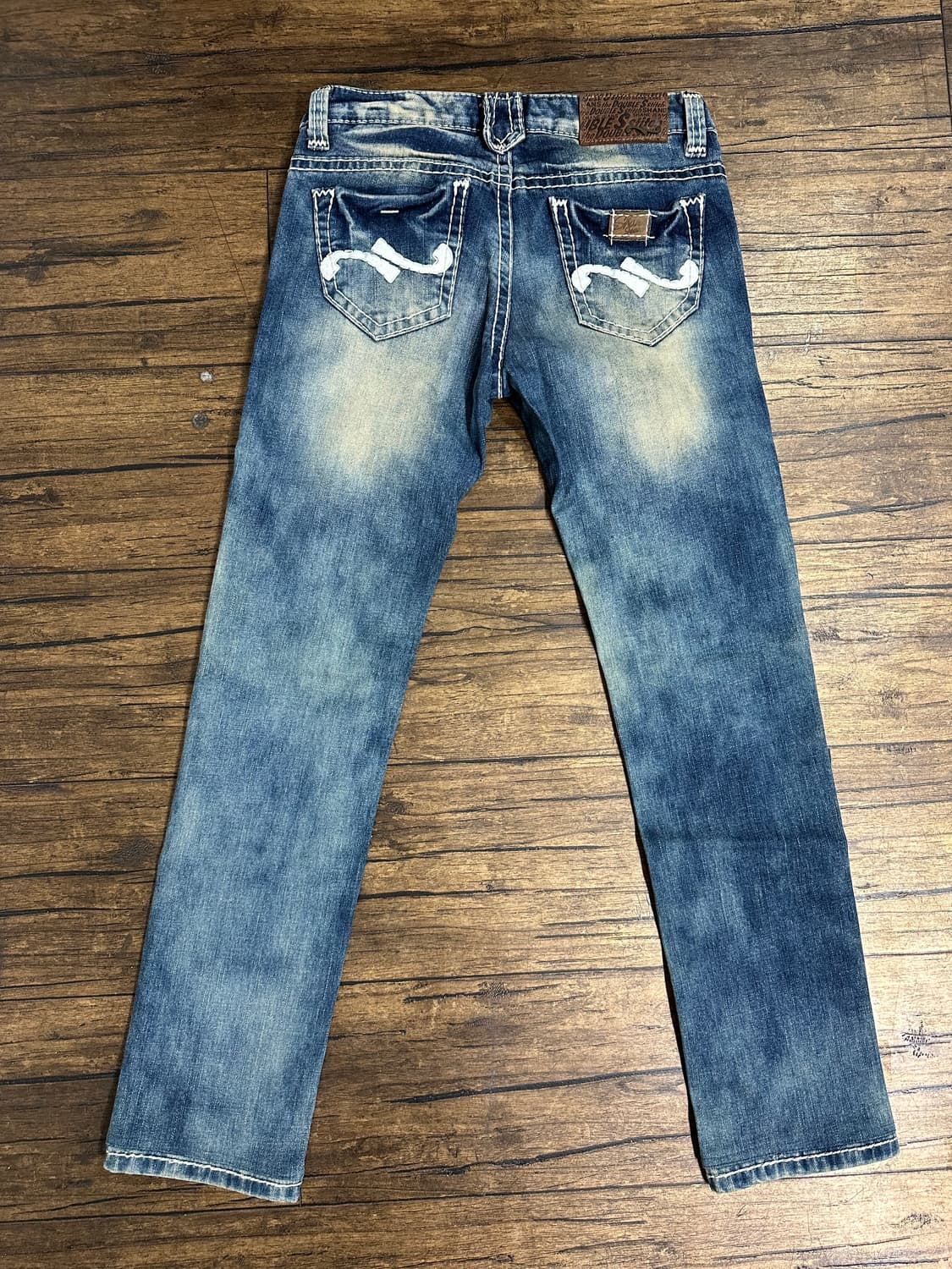 Y2K SHANE JEANS 워싱 데님팬츠 27-28 상품이미지4