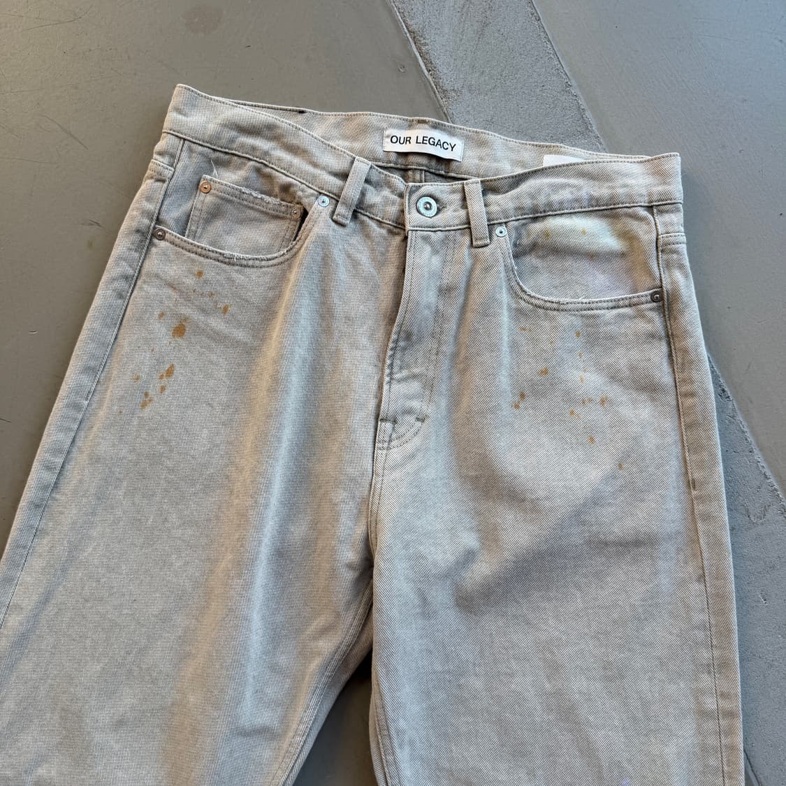 아워레가시 써드컷 애틱 워시 데님 팬츠 상품이미지3