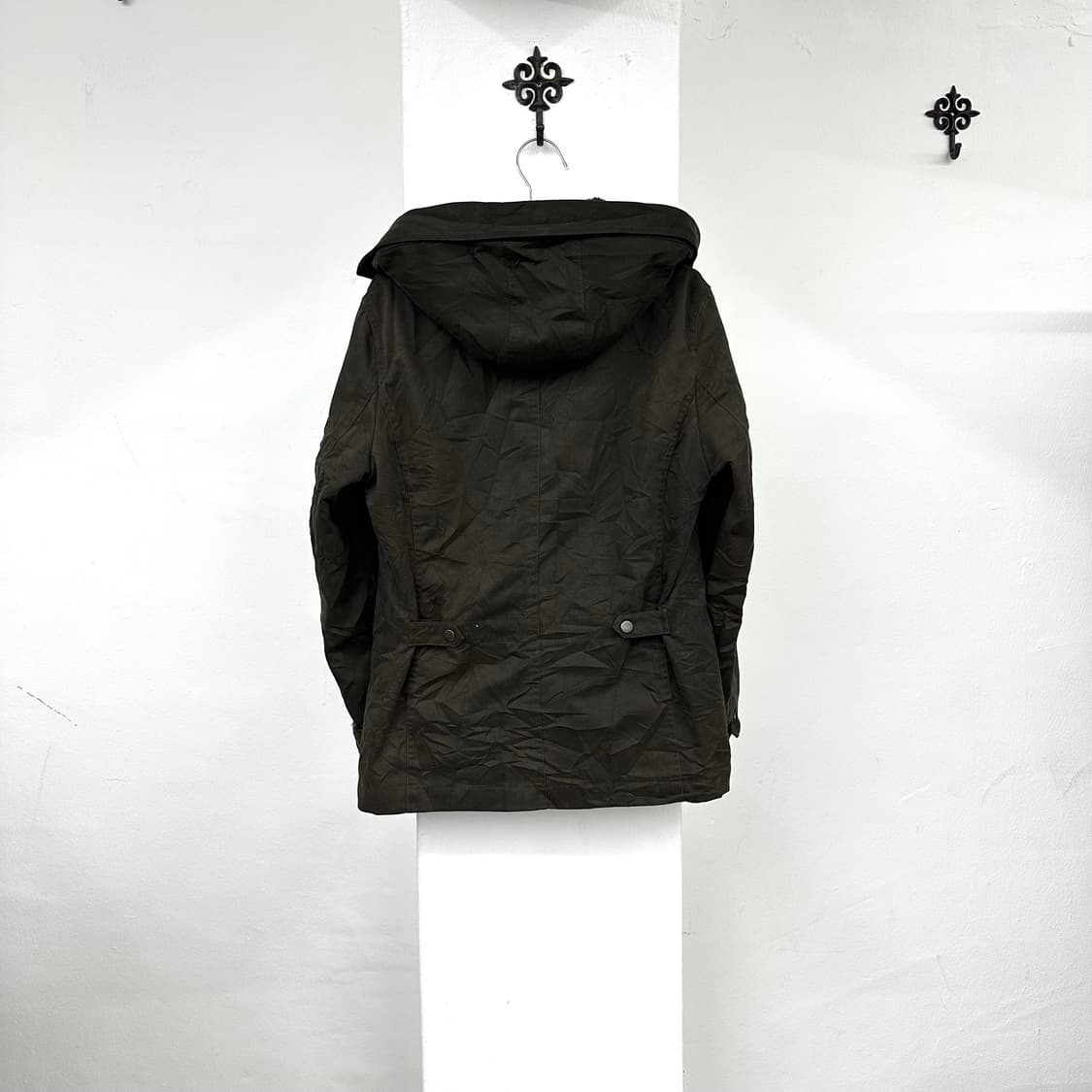 Michel Klein khaki hood jacket  상품이미지4