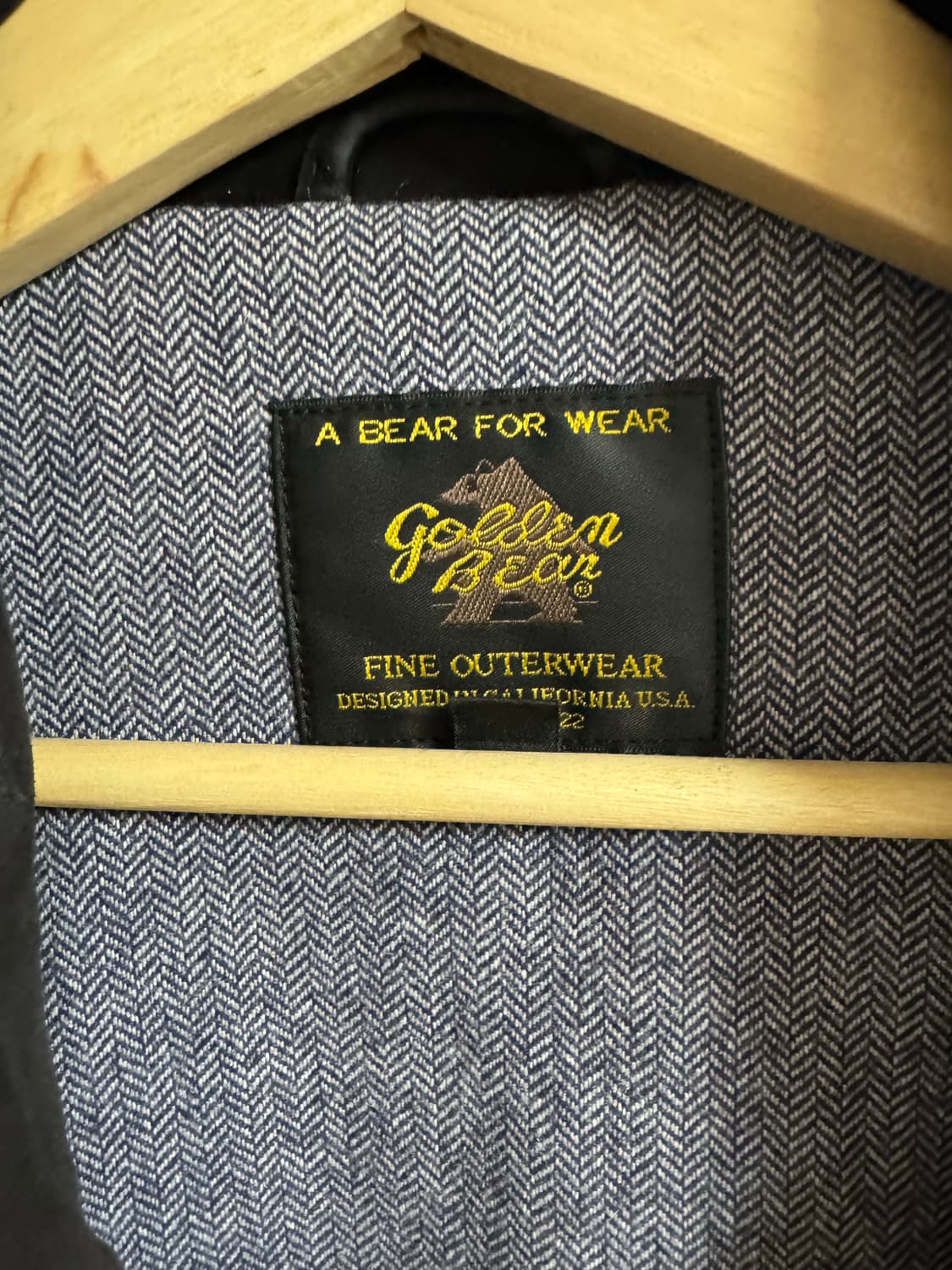 골든베어 스웨이드 자켓 L 상품이미지4