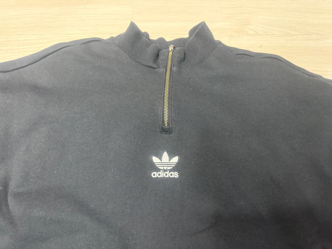 [XL] 아디다스 우먼스 콜로라도 1/2 집 탑 블랙 앤 화이트 상품이미지5