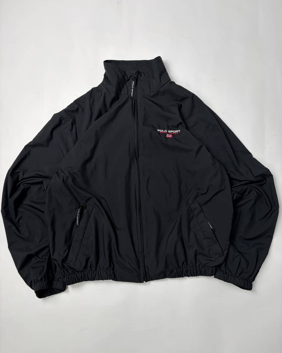 90s Polo Sport Polyester Jacket (black) 상품이미지1