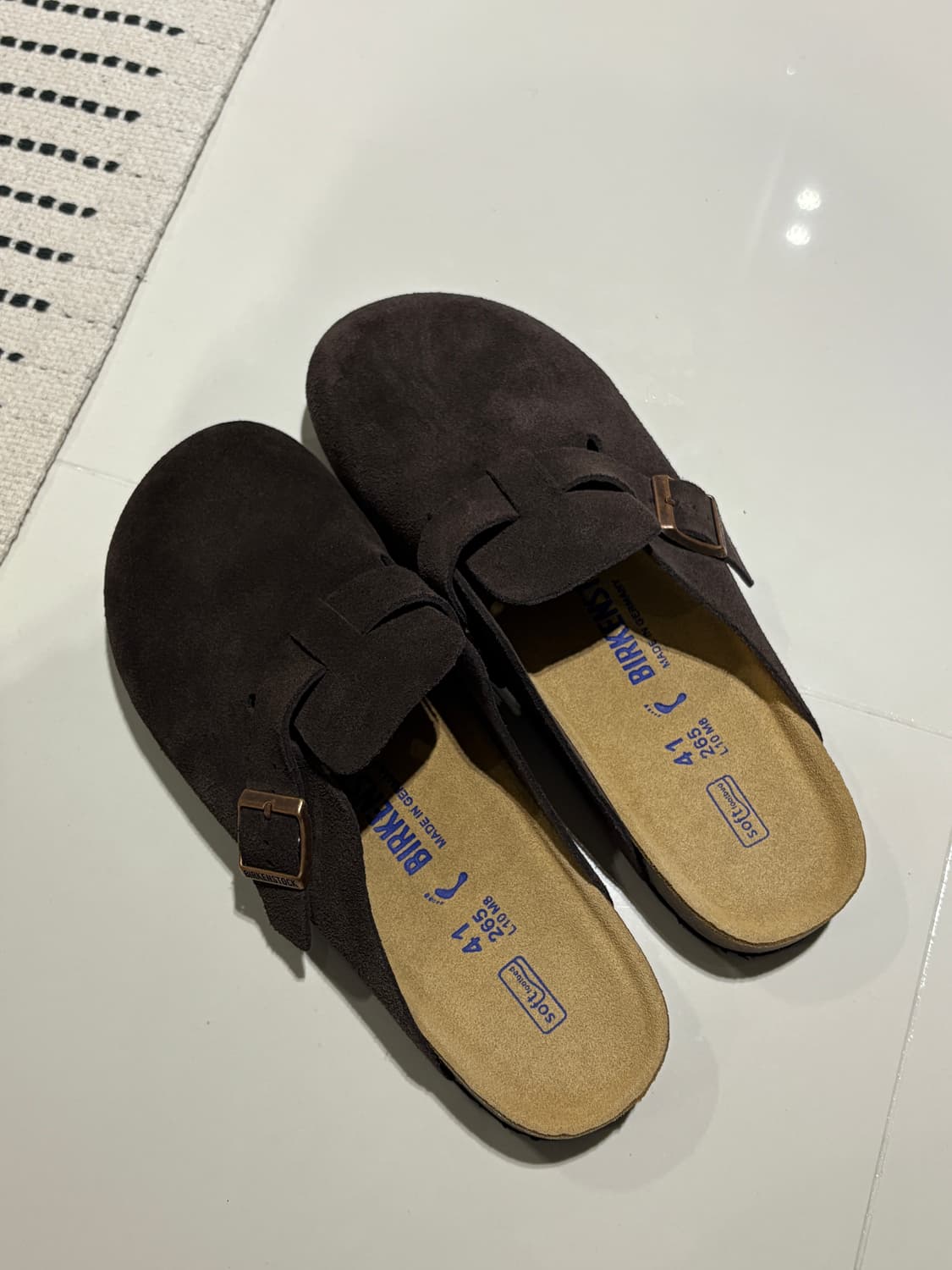 버켄스탁 보스턴 모카 41(265) 좁은발볼 상품이미지2