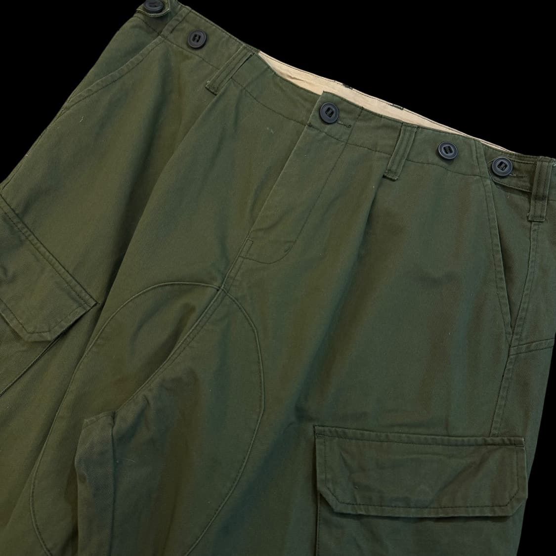 Olive Military Cargo Pants 상품이미지2