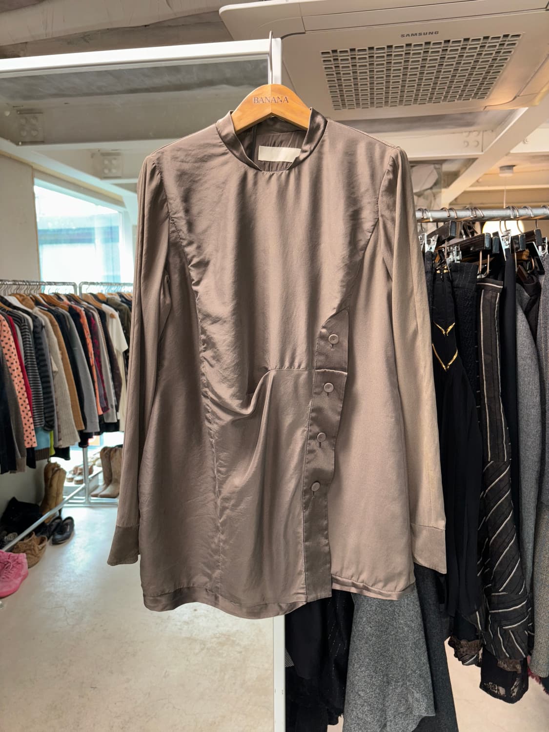 Kuho 레이온 블라우스 상품이미지2