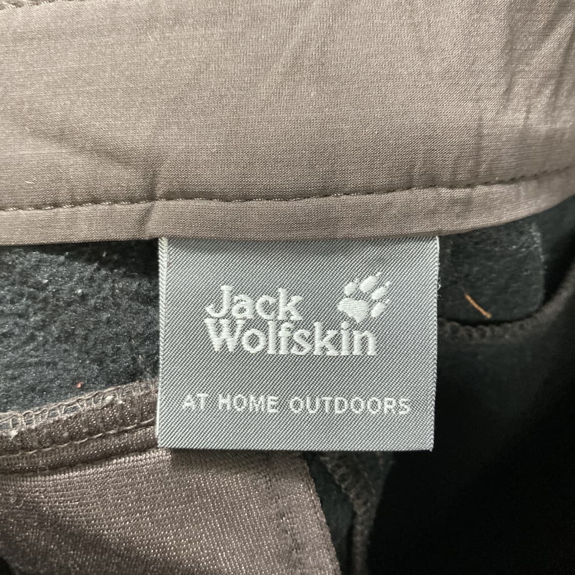 잭울프스킨 여성기모팬츠 브라운 29 상품이미지4