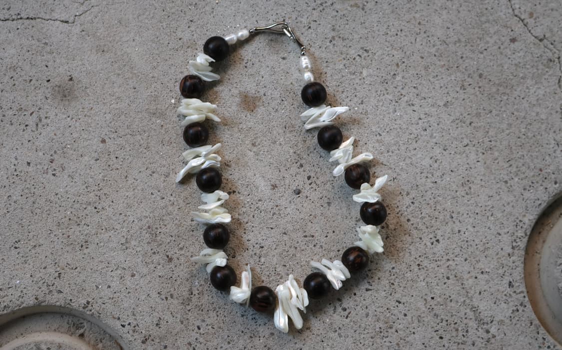 [heureul] shell drift wood necklace 상품이미지7