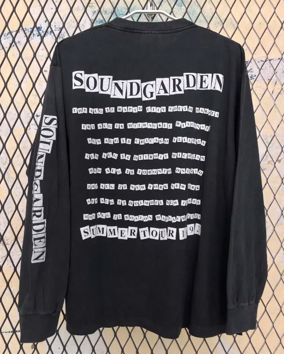 사운드가든 밴드티 상품이미지2