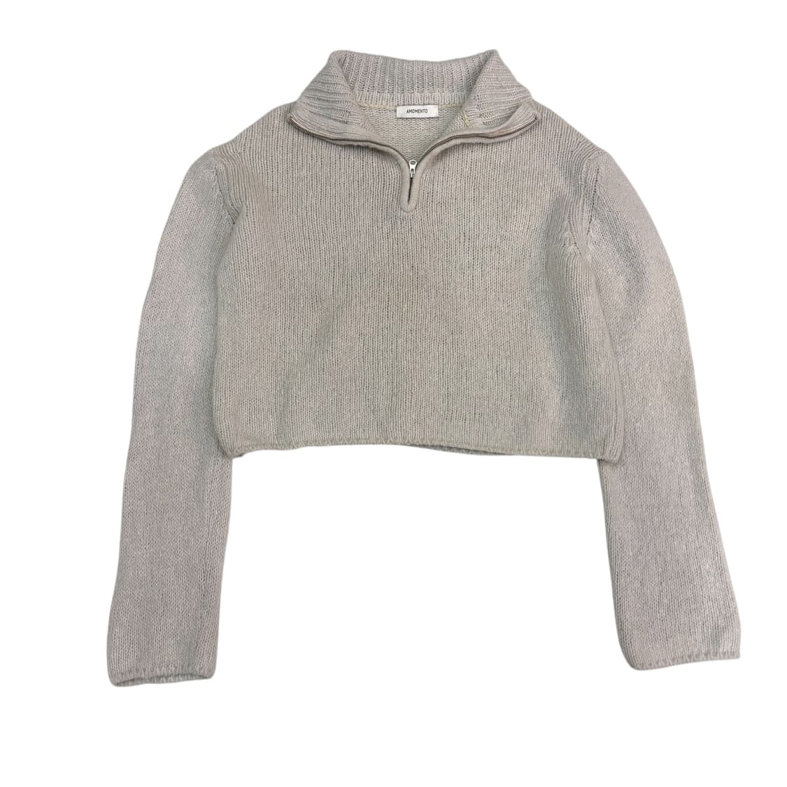 아모멘토 하프 넥 풀오버 니트 상품이미지1