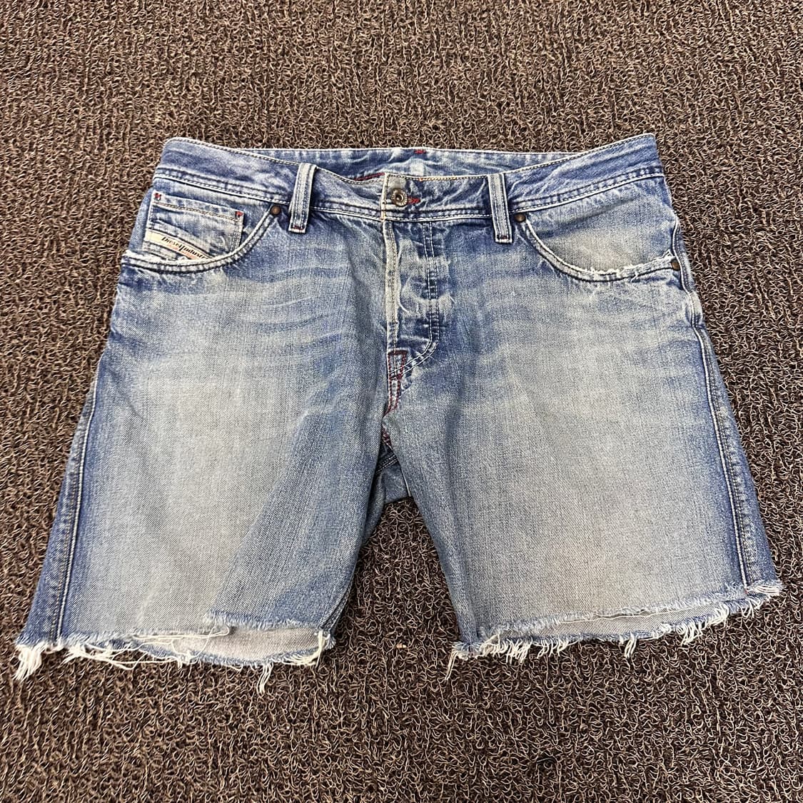 DIESEL 디젤 데님 숏 청반바지 팬츠 34인치 상품이미지1