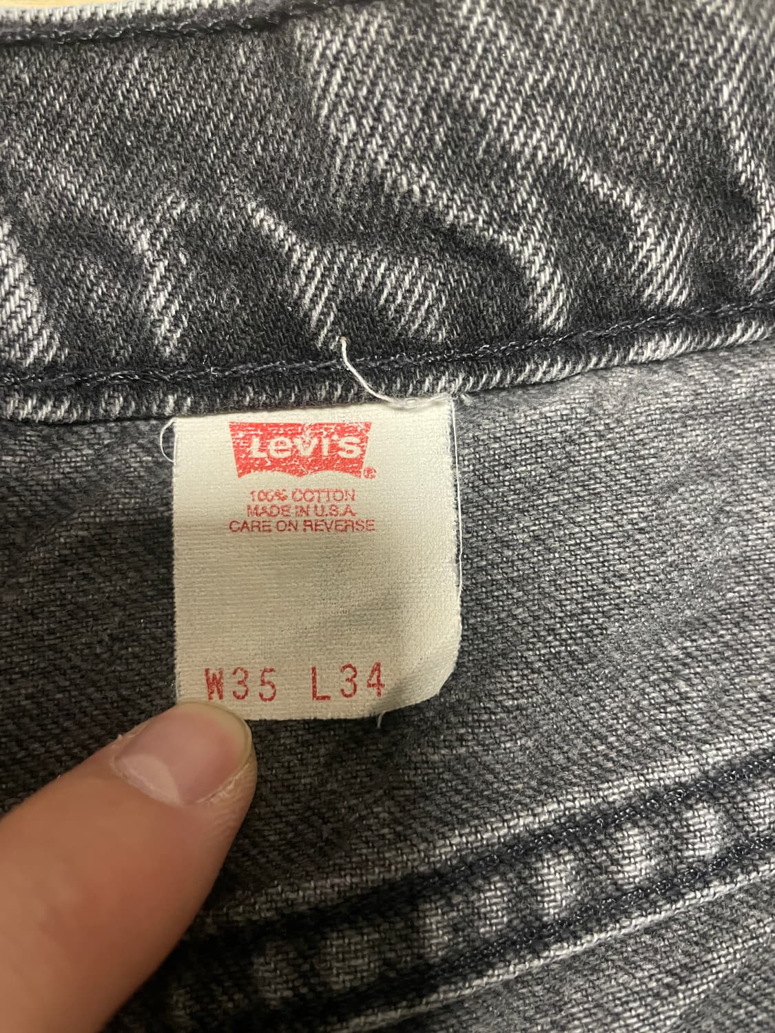 빈티지 리바이스 517  오렌지 탭 usa 팝니다 상품이미지4