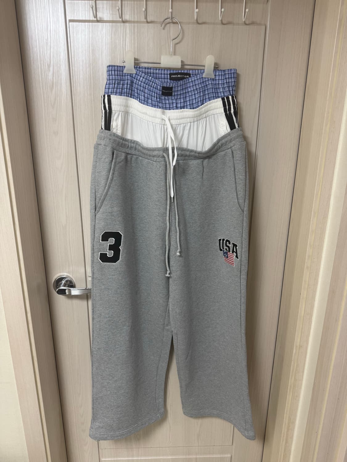 (2)프로젝트지알 레이어드 스웻팬츠 상품이미지1