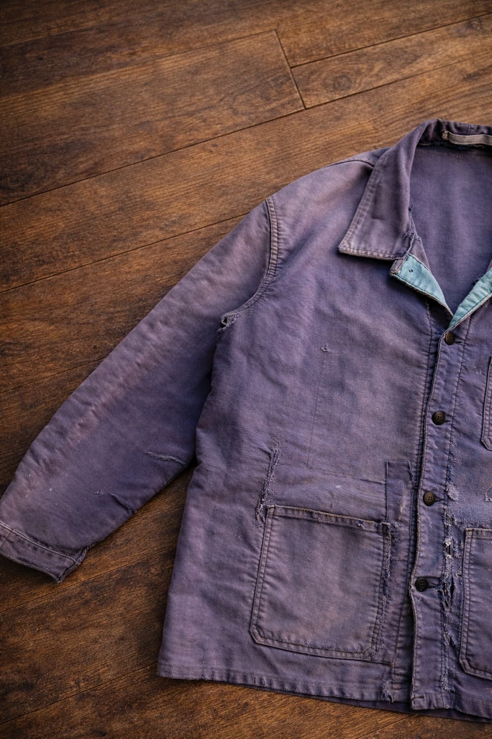 60~70's 프렌치 몰스킨 워크자켓 105 상품이미지3