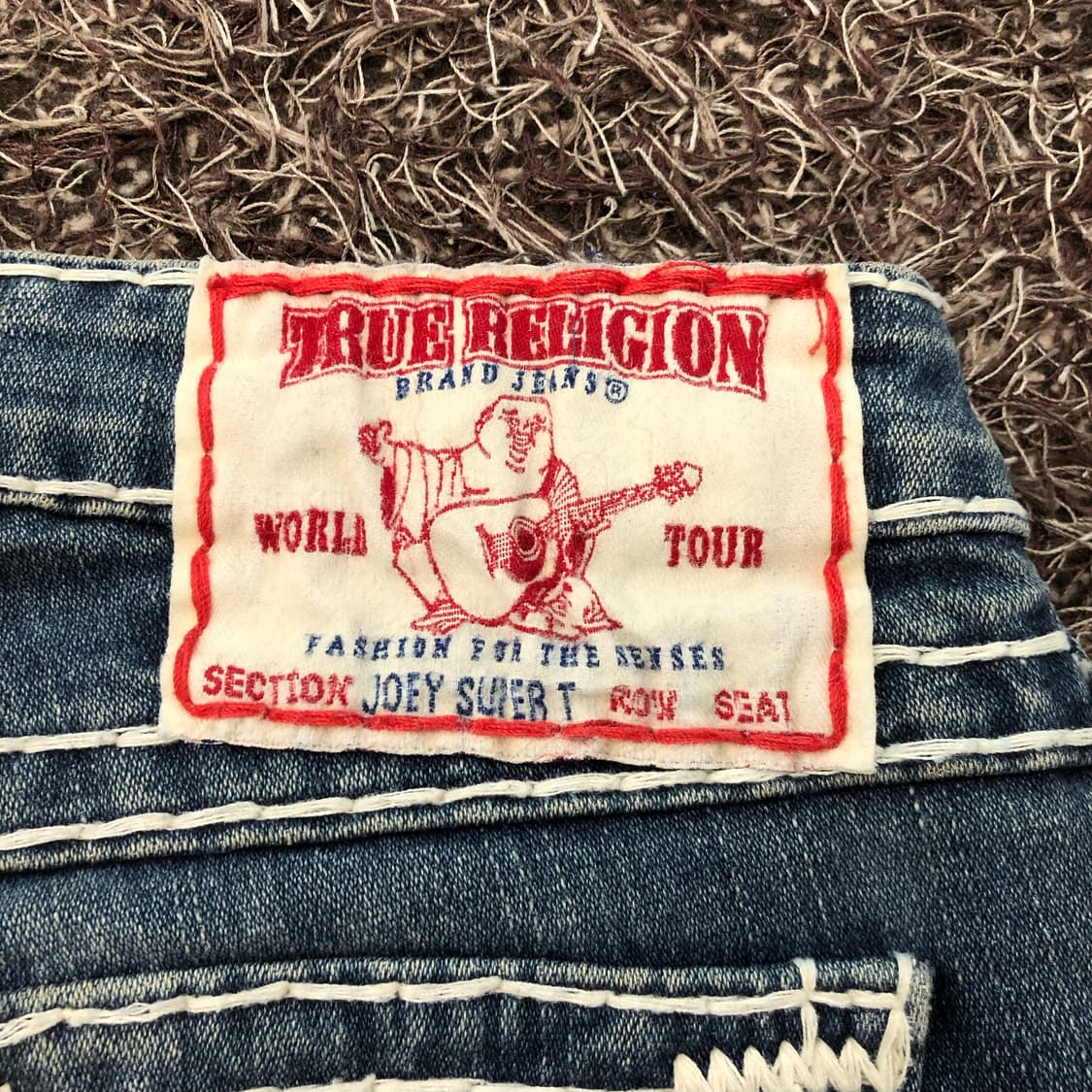 트루릴리전 조이 슈퍼티 부츠컷 데님 팬츠 상품이미지4