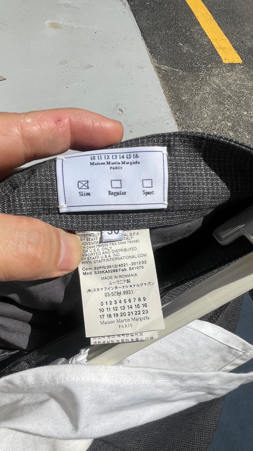 [MAISON MARGIELA] 14-Line Slim-Fit Tailo 상품이미지9