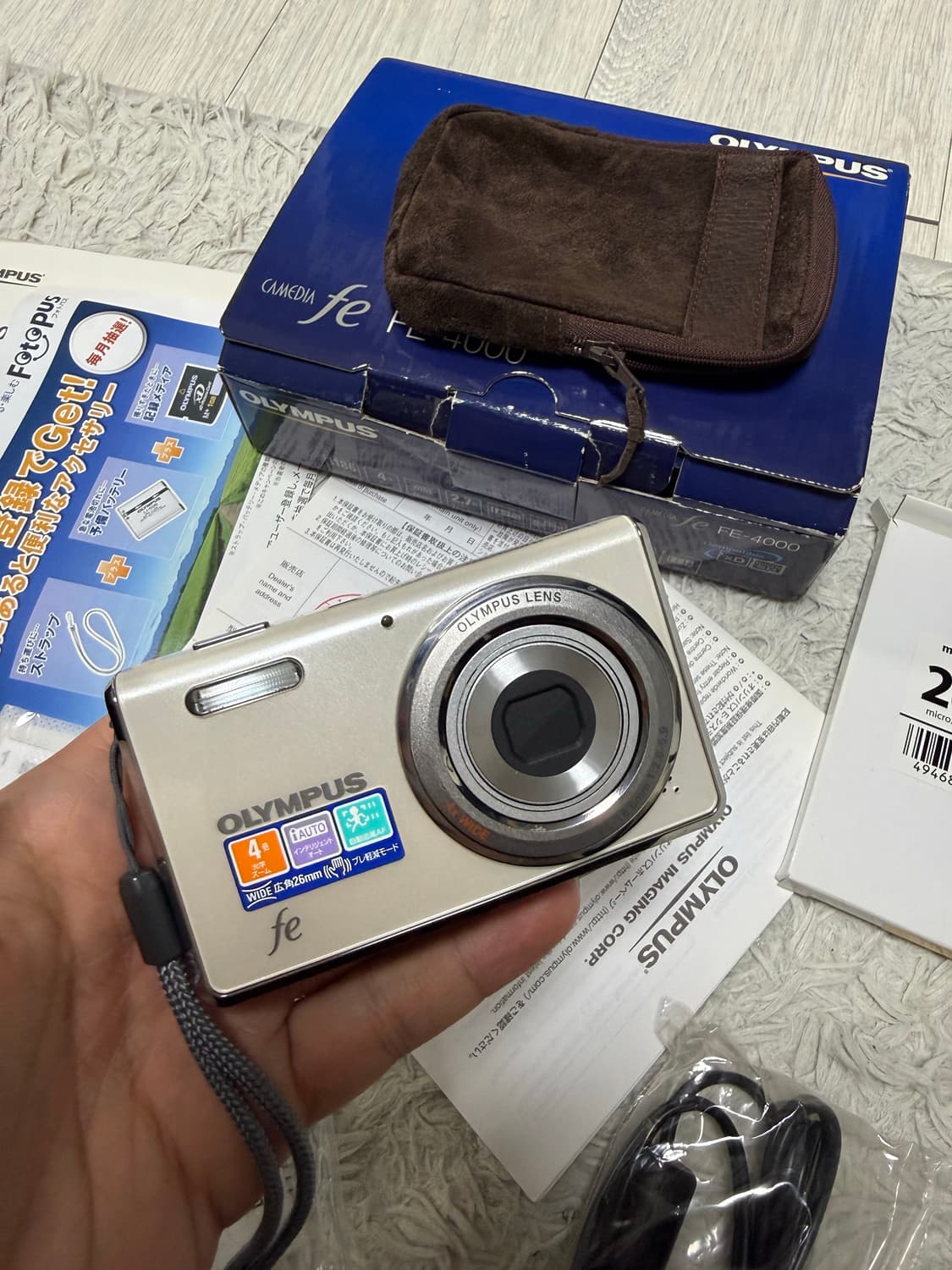 (새상품)올림푸스 Olympus FE-4000 FE4000디카 카메라 상품이미지2