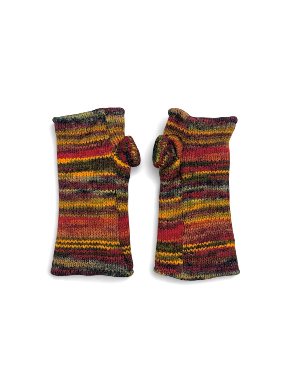 빈티지 니트 핑거리스 장갑 상품이미지3